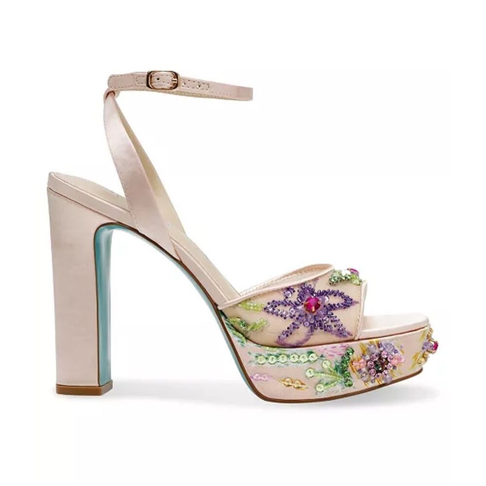 Betsey Johnson Viven Platform Sandal 8.5